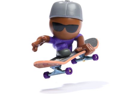Tech Deck Sk8 Crew fingerboard s figúrkou šedivá kšiltovka