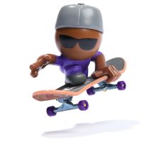 Tech Deck Sk8 Crew fingerboard s figúrkou šedivá kšiltovka 3