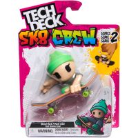 Tech Deck Sk8 Crew fingerboard s figúrkou zelená čepice 6