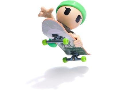Tech Deck Sk8 Crew fingerboard s figúrkou zelená čepice