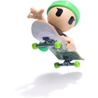 Tech Deck Sk8 Crew fingerboard s figúrkou zelená čepice 3