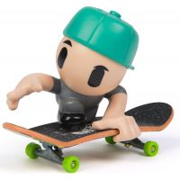 Tech Deck SK8 Crew fingerboard s figúrkou zelená kšiltovka