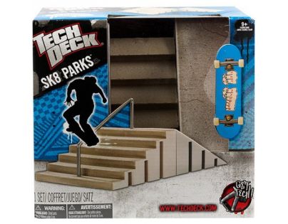 Tech Deck Skate Park S Fingerboardem Modrá