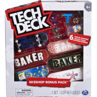 Tech Deck Skateshop 6 ks s příslušenstvím Baker 3
