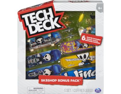 Tech Deck Skateshop 6 ks s příslušenstvím Blind 3