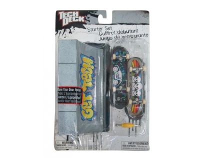 Tech Deck Start Set šedá rampa GET TECH