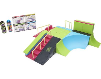 Tech Deck Xconnect Veľký neónový set - Poškodený obal