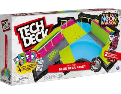 Tech Deck Xconnect Veľký neónový set - Poškodený obal
