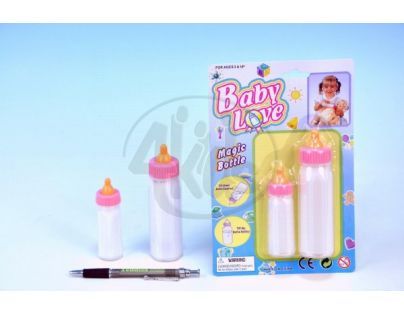 Magická láhev 13,5 cm + 9 cm 2ks na kartě