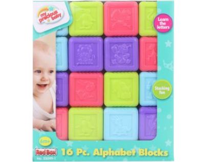 Teddies Abecedný kocky - 16ks