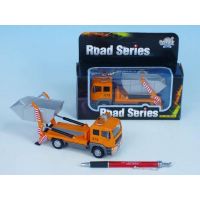 Kids Globe Auto nákladní a kontejner se světlem a zvukem 14 cm 2