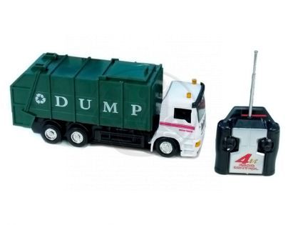 Auto RC popeláři plast 28cm na vysílačku
