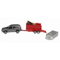 Kids GLOBE 521631 - Volvo XC90 kov s přívěsem pro koně 2