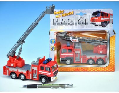 Auto hasiči česky mluvící 17 cm