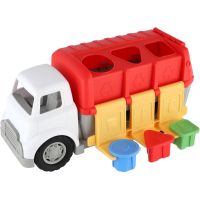 Teddies Auto popelári s doplnkami plast na voľný chod 13x17x34cm 18m+ 2