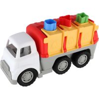 Teddies Auto popelári s doplnkami plast na voľný chod 13x17x34cm 18m+ 3