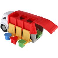 Teddies Auto popelári s doplnkami plast na voľný chod 13x17x34cm 18m+ 4