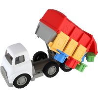 Teddies Auto popelári s doplnkami plast na voľný chod 13x17x34cm 18m+ 5