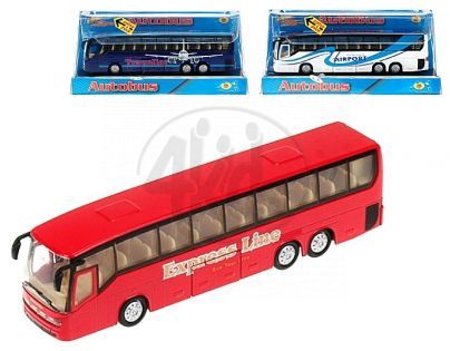 Mikro Autobus kov 18cm se světlem a zvukem