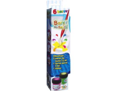Toy Farby na textil 6 ks