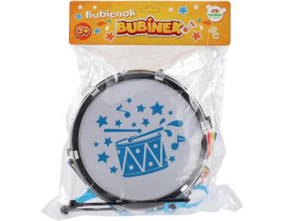 Teddies Bubon Bubienok plast 23x10cm s popruhom a paličkami v sáčku - Poškodený obal