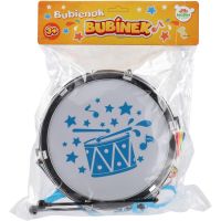Teddies Bubon Bubienok plast 23x10cm s popruhom a paličkami v sáčku 3