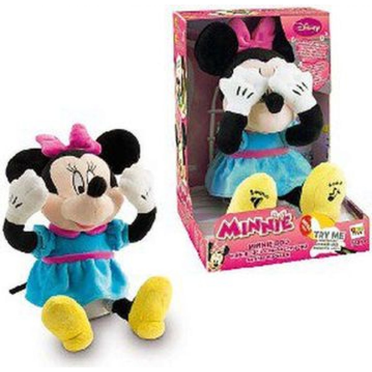 Disney Minnie plyšová se zvuky 22 cm