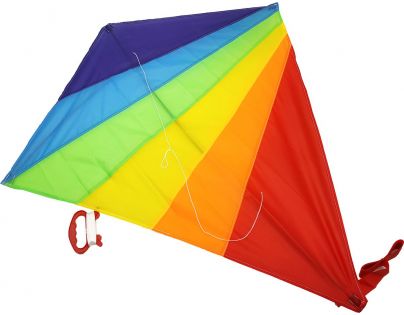 Teddies Šarkan létající nylon červenomodrý