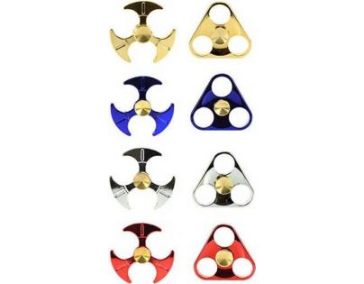 Fidget Spinner kov 10 x 10 x 3 cm