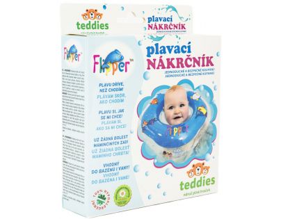 Teddies Flipper Plavací nákrčník modrý