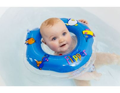 Teddies Flipper Plavací nákrčník modrý