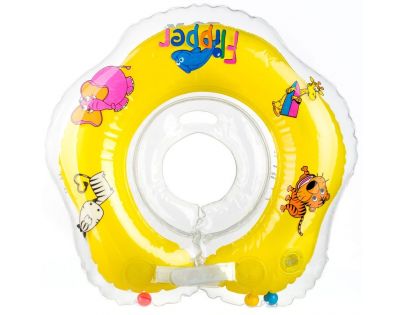 Teddies Flipper Plavací nákrčník žltý