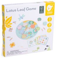 Teddies Hra Lotosový list drevená v krabici 28x28x4cm 3