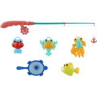 Teddies Hra ryby rybár s prútom 45cm plast 4 farby na karte 17x58cm 2