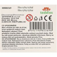 Teddies Hra ryby rybár s prútom 45cm plast 4 farby na karte 17x58cm 6