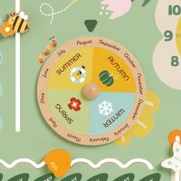 Teddies Drevený kalendár v anglickom jazyku v krabici 31x31x5cm 3