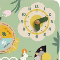 Teddies Drevený kalendár v anglickom jazyku v krabici 31x31x5cm 4