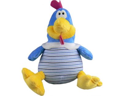 Kohout plyš 23 cm - Modrý