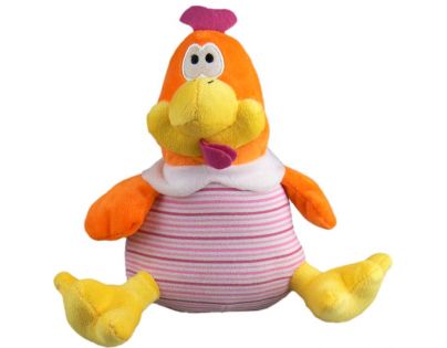 Teddies Kohout plyš 23cm - Růžový
