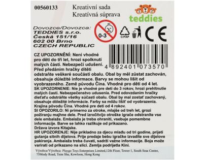 Teddies Kresliaca kreatívna sada 33 ks v krabici 44x30x5,5 cm