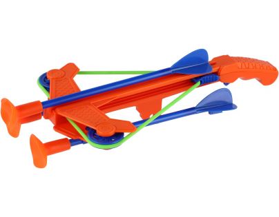 Kuša mini 24 cm so šípmi na prísavky 3 ks