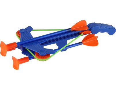 Kuša mini 24 cm so šípmi na prísavky 3 ks