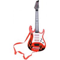 Teddies Gitara plastová 54cm na batérie so zvukmi a svetlami