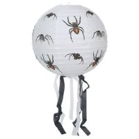 Teddies Lampion guľa Halloween so strapcami papier priemer 30cm v sáčku (bez paličky) 3 druhy karneval 2