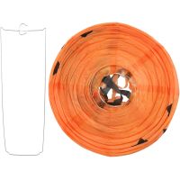 Teddies Lampion guľa Halloween so strapcami papier priemer 30cm v sáčku (bez paličky) 3 druhy karneval 3