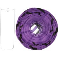 Teddies Lampion guľa Halloween so strapcami papier priemer 30cm v sáčku (bez paličky) 3 druhy karneval 4