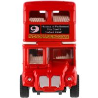 Teddies Londýnsky poschodový autobus červený 4