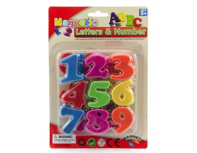 Teddies Magnetické číslice 4 cm