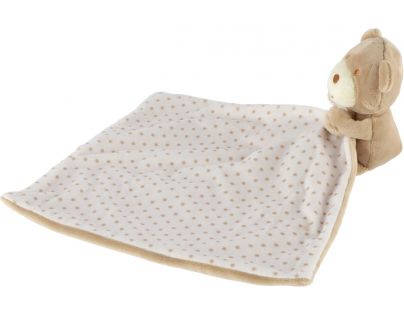 Teddies Medvedík zaspávač béžový 23 x 23 cm