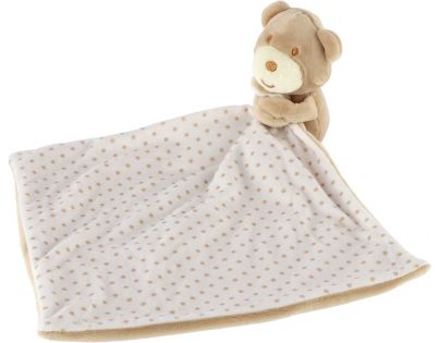 Teddies Medvedík zaspávač béžový 23 x 23 cm